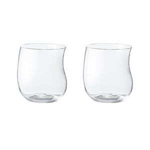 Georg Jensen Set Of 2 Cobra Low Tumbler Glasses